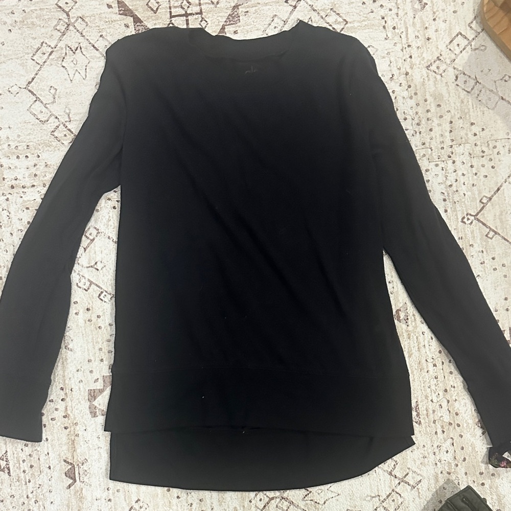 ALO Yoga Black Women's longsleeve top XS